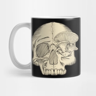 Mushroom skull Mug